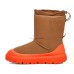 UGG CLASSIC SHORT WEATHER HYBRID CHESTNUT/ORANGE