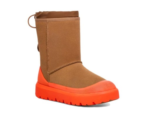 UGG CLASSIC SHORT WEATHER HYBRID CHESTNUT/ORANGE