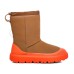 UGG CLASSIC SHORT WEATHER HYBRID CHESTNUT/ORANGE