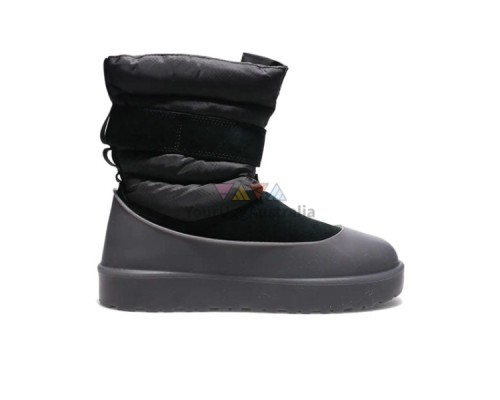 UGG CLASSIC SHORT PULL-ON WEATHER BLACK