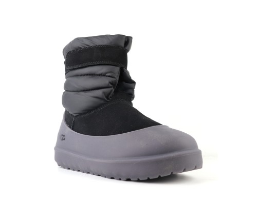 UGG CLASSIC SHORT PULL-ON WEATHER BLACK