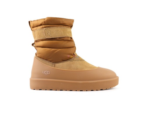 UGG CLASSIC SHORT PULL-ON WEATHER CHESTNUT