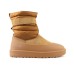 UGG CLASSIC SHORT PULL-ON WEATHER CHESTNUT