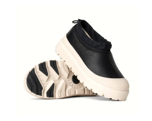 UGG MAN TASMAN WEATHER HYBRID LEATHER BLACK