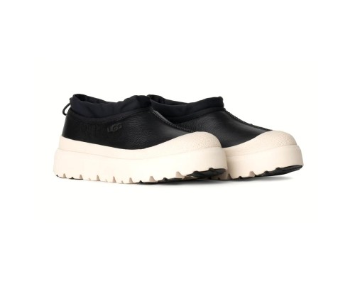UGG MAN TASMAN WEATHER HYBRID LEATHER BLACK