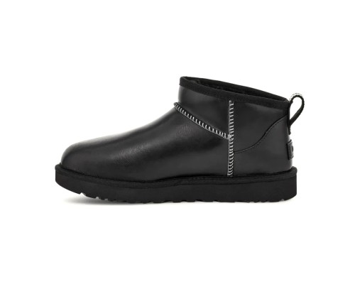 CLASSIC ULTRA MINI LEATHER BLACK