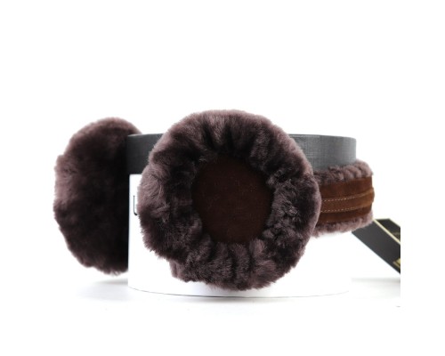 UGG EARMUFF  CHOCOLATE