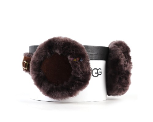 UGG EARMUFF  CHOCOLATE