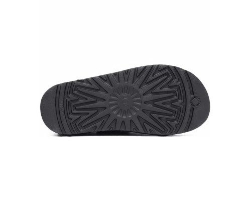 UGG GOLDENSTAR CLOG BLACK с мехом