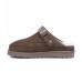 UGG GOLDENSTAR CLOG CHOCOLATE с мехом