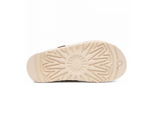 UGG GOLDENSTAR CLOG SAND с мехом