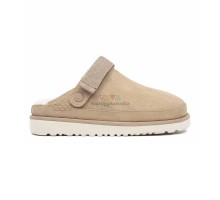 UGG GOLDENSTAR CLOG SAND с мехом