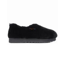  HAILEY FLUFF SLIPPERS BLACK