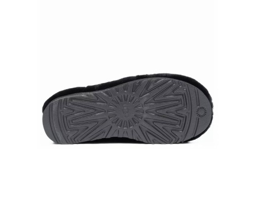 HAILEY FLUFF SLIPPERS BLACK