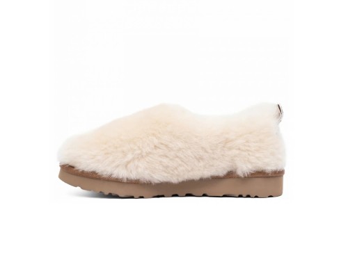HAILEY FLUFF SLIPPERS NATURAL
