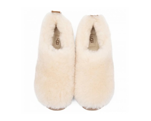 HAILEY FLUFF SLIPPERS NATURAL