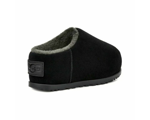 WOMEN'S PUMPED SLIDE BLACK