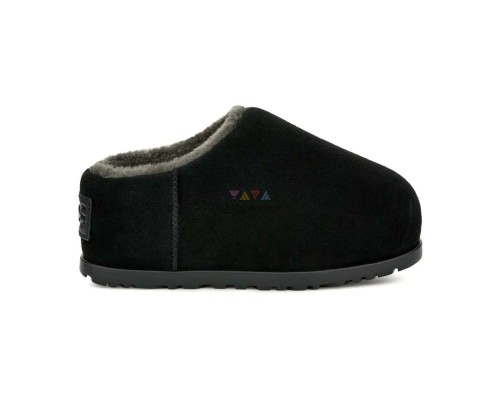 WOMEN'S PUMPED SLIDE BLACK