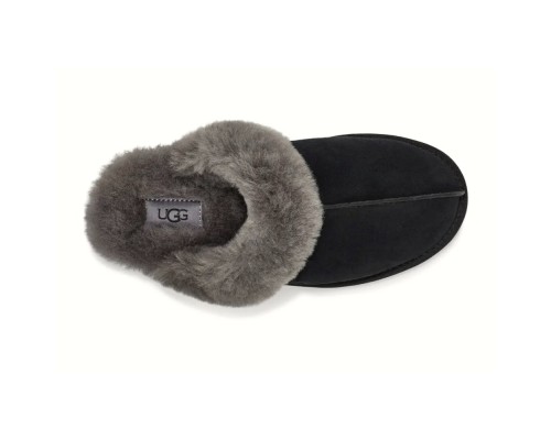 UGG MENS SLIPPERS SCUFETTE BLACK