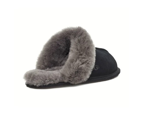UGG MENS SLIPPERS SCUFETTE BLACK