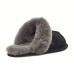 UGG MENS SLIPPERS SCUFETTE BLACK