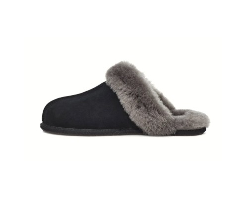 UGG MENS SLIPPERS SCUFETTE BLACK