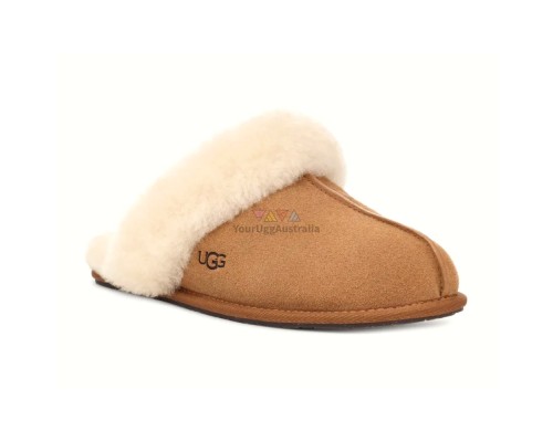 UGG MENS SLIPPERS SCUFETTE CHESTNUT