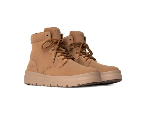 UGG MENS BURLEIGH BOOT CHESTNUT