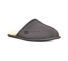 UGG MENS SCUFF SLIPPER  DARK GREY