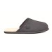 UGG MENS SCUFF SLIPPER  DARK GREY