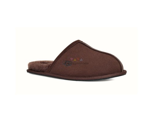 UGG MENS SCUFF SLIPPER DUSTED COCOA