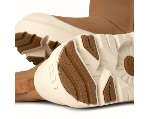 UGG CLASSIC SHORT WEATHER HYBRID CHESTNUT/WHITECAP