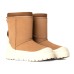UGG CLASSIC SHORT WEATHER HYBRID CHESTNUT/WHITECAP