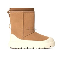 UGG CLASSIC SHORT WEATHER HYBRID CHESTNUT/WHITECAP