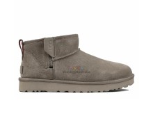 UGG MEN'S CLASSIC ULTRA MINI SMOKE ZIP