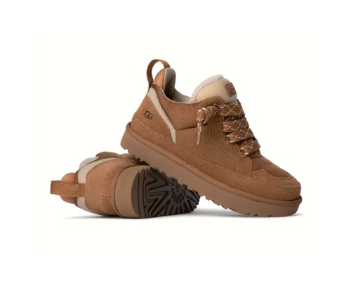 UGG MENS LOWMEL TRAINER CHESTNUT