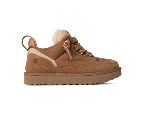 UGG MENS LOWMEL TRAINER CHESTNUT