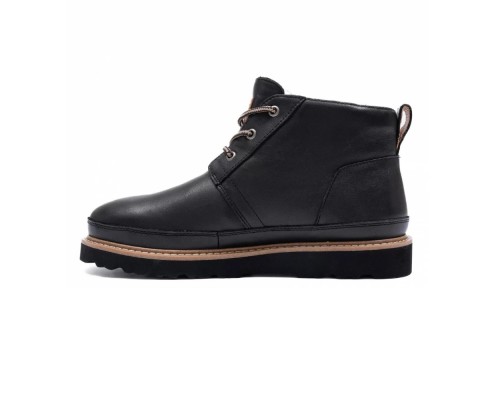 UGG NENS NEUMEL GENTLEMAN LEATHER BLACK