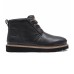 UGG NENS NEUMEL GENTLEMAN LEATHER BLACK