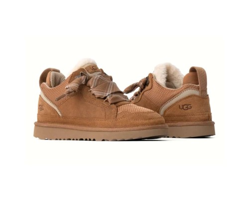 UGG  LOWMEL SNEAKER CHESTNUT