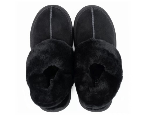 UGG SLIPPERS DISQUETTE  BLACK