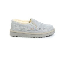 UGG STITCH SLIP ON GREY-VIOLET