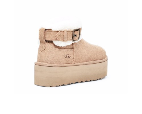 UGG ULTRA MINI BELTED ROLLER SAND