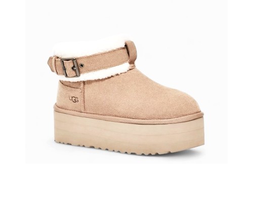 UGG ULTRA MINI BELTED ROLLER SAND