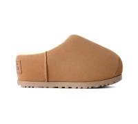 WOMEN'S PUMPED SLIDE CHESTNUT