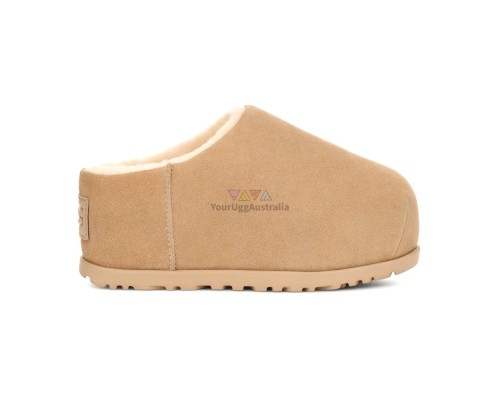 WOMEN'S PUMPED SLIDE MUSTARD SEED