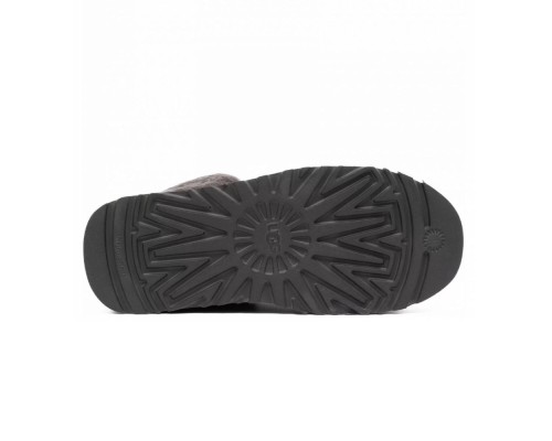 UGG FUNKETTE PLATFORM BOOTS SMOKE