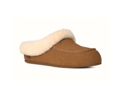 UGG WOMEN'S ANSLEY MULE CHESTNUT