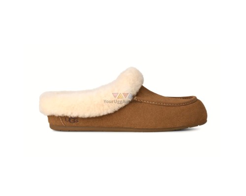 UGG WOMEN'S ANSLEY MULE CHESTNUT