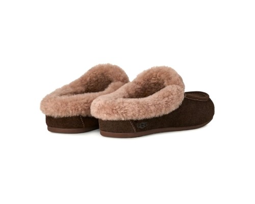 UGG WOMEN'S ANSLEY MULE CHOCOLATE
